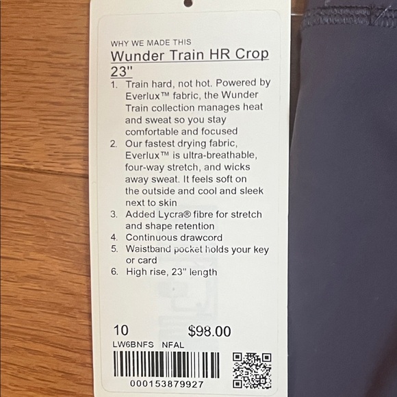 Lululemon Athletica Purple Leggings - Picture 3 of 3